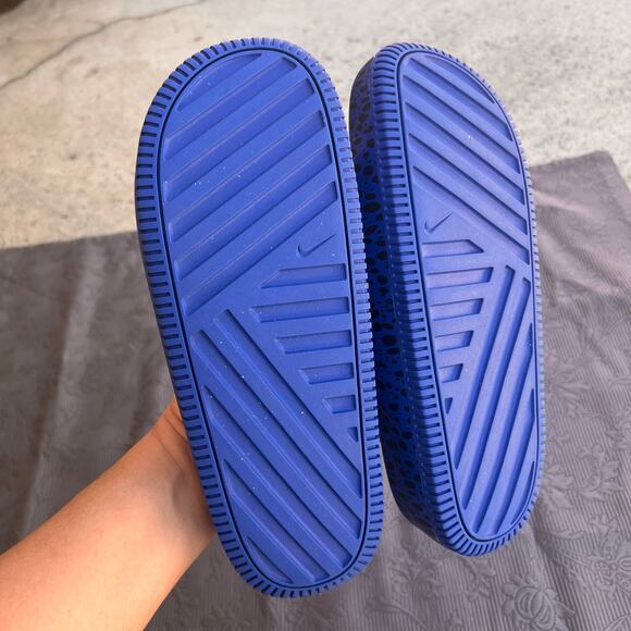 Nike Calm Slide Electric Pack- Racer Blue. Unisex, M8 / W9 - Picture 9 of 9